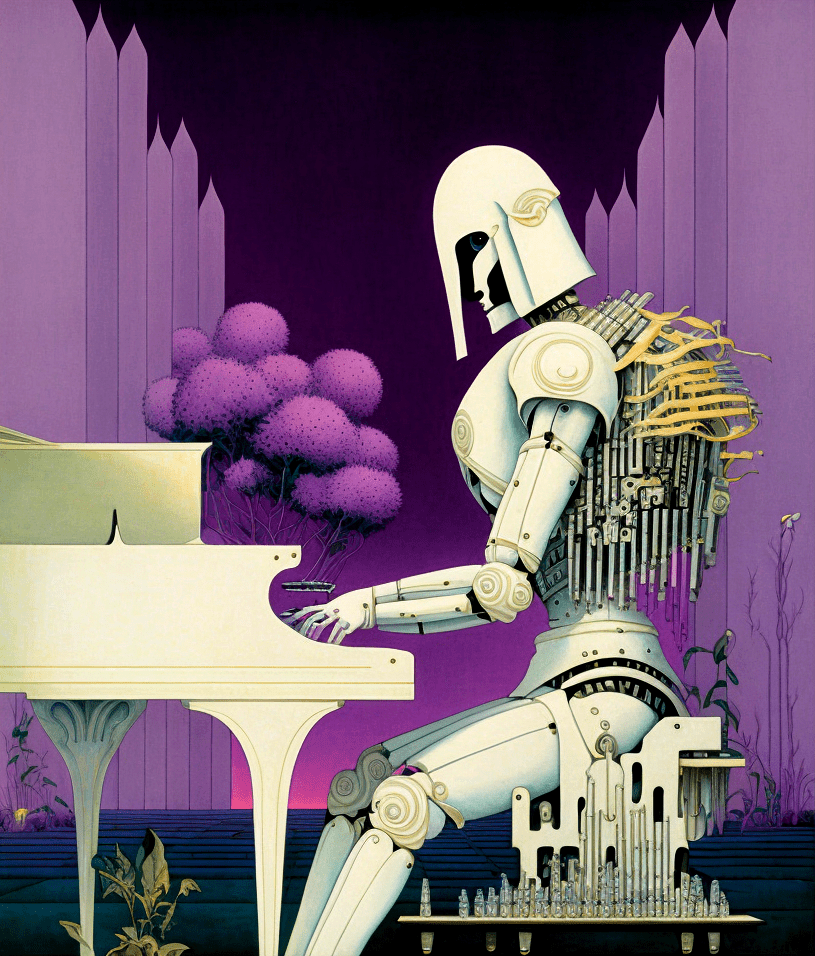 Flavien_a_handsome_white_robot_playing_purple_piano_Kay_Nielsen_83e3aea3-cbeb-4920-b259-3c689db5dd-85