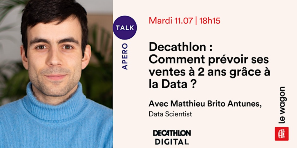 Talk avec Decathlon : Comment prévoir ses ventes à 2 ans grâce à la Data ?