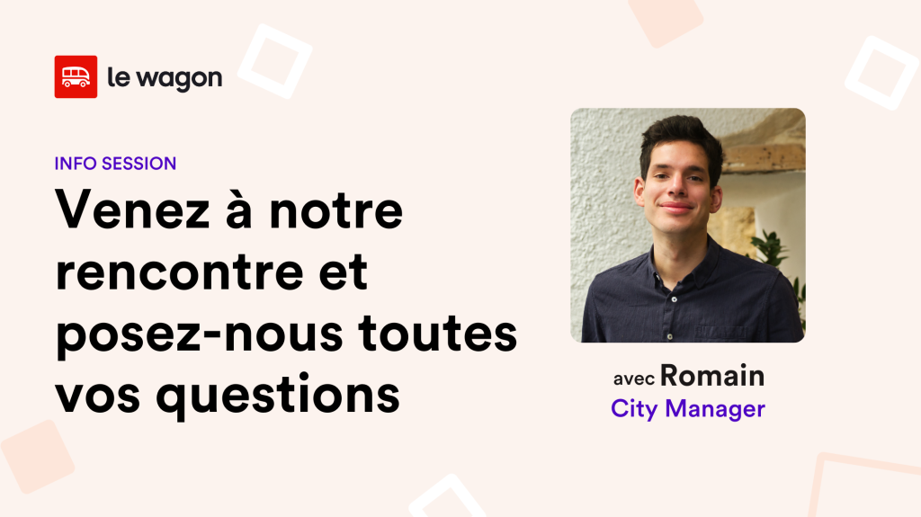 [Info-Session] Venez à notre rencontre et posez-nous toutes vos questions