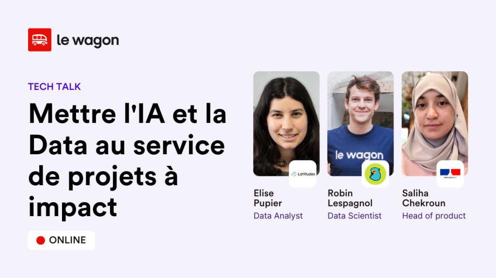 [ONLINE] Mettre l'IA et la Data au service de projets à impact
