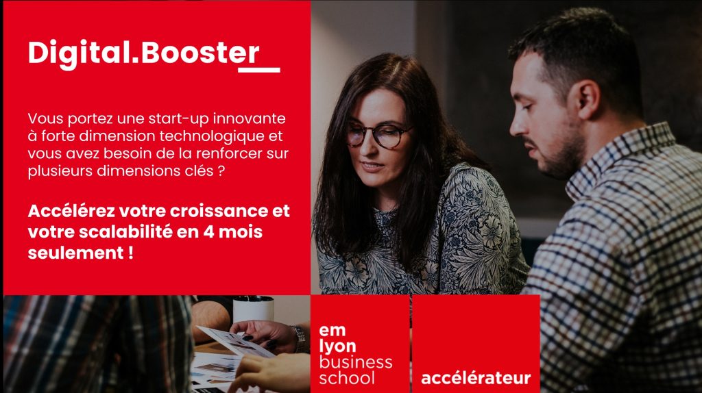 Le Digital Booster de l'accélérateur emlyon business school