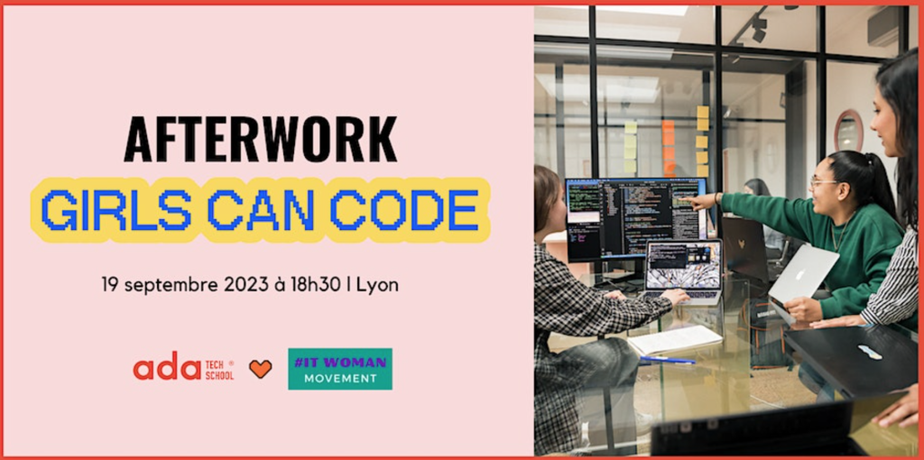 L'afterwork Girls Can Code x IT Woman Movement