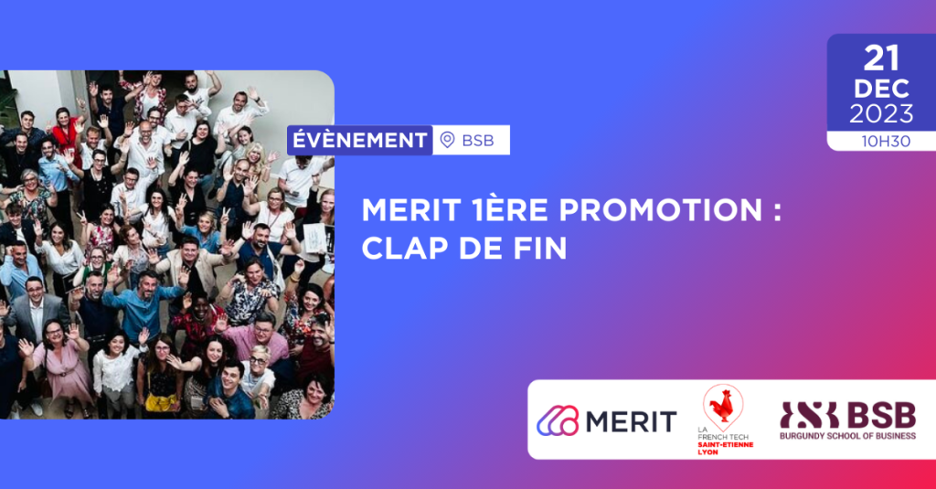 MERIT 1ère promo : clap de fin
