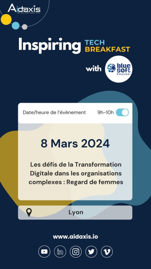 Inspiring Tech Breakfast - Les défis de la transformation digitale dans les organisations complexes : regard de femmes