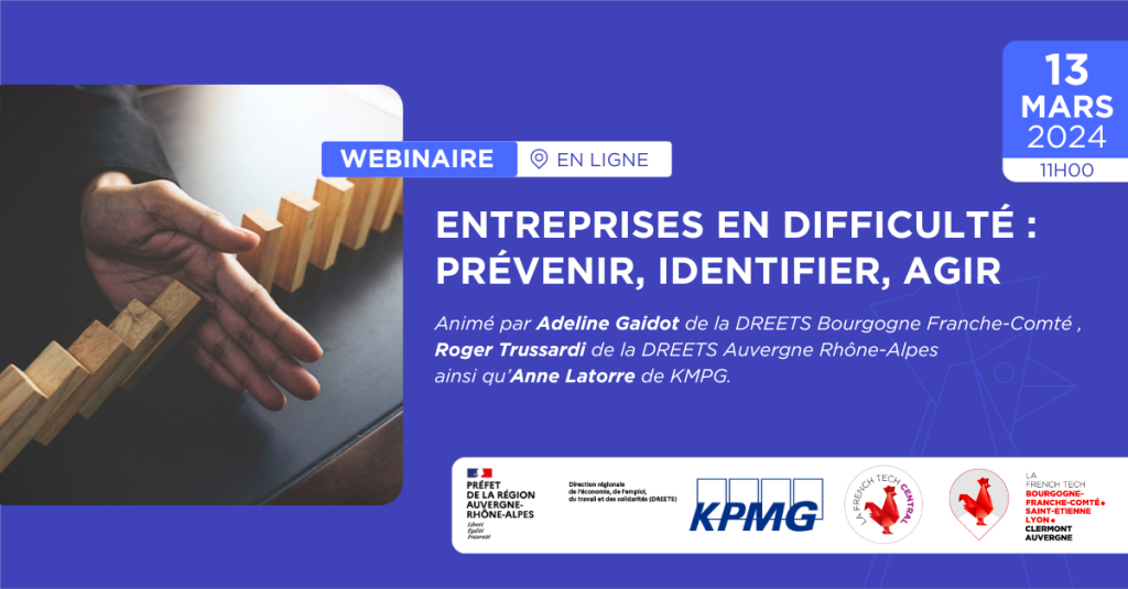 Entreprises en difficulté : Prévenir, identifier, agir