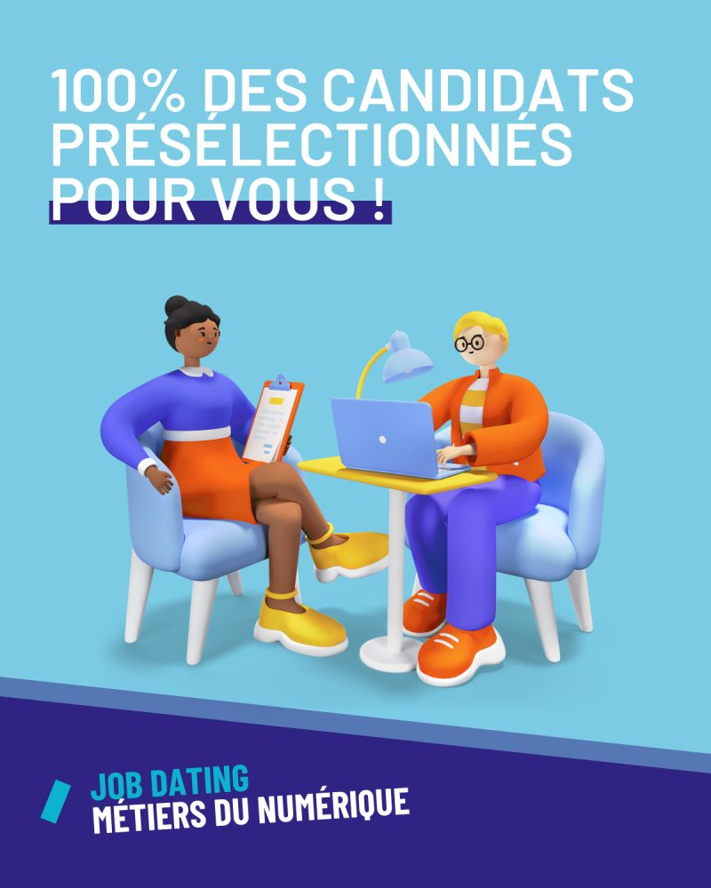 Job Dating dédié aux Métiers du Numérique 