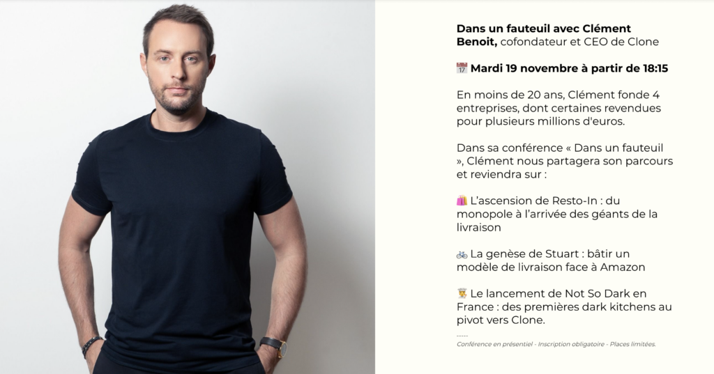 Dans un fauteuil avec Clément Benoit, cofondateur et CEO de Clone