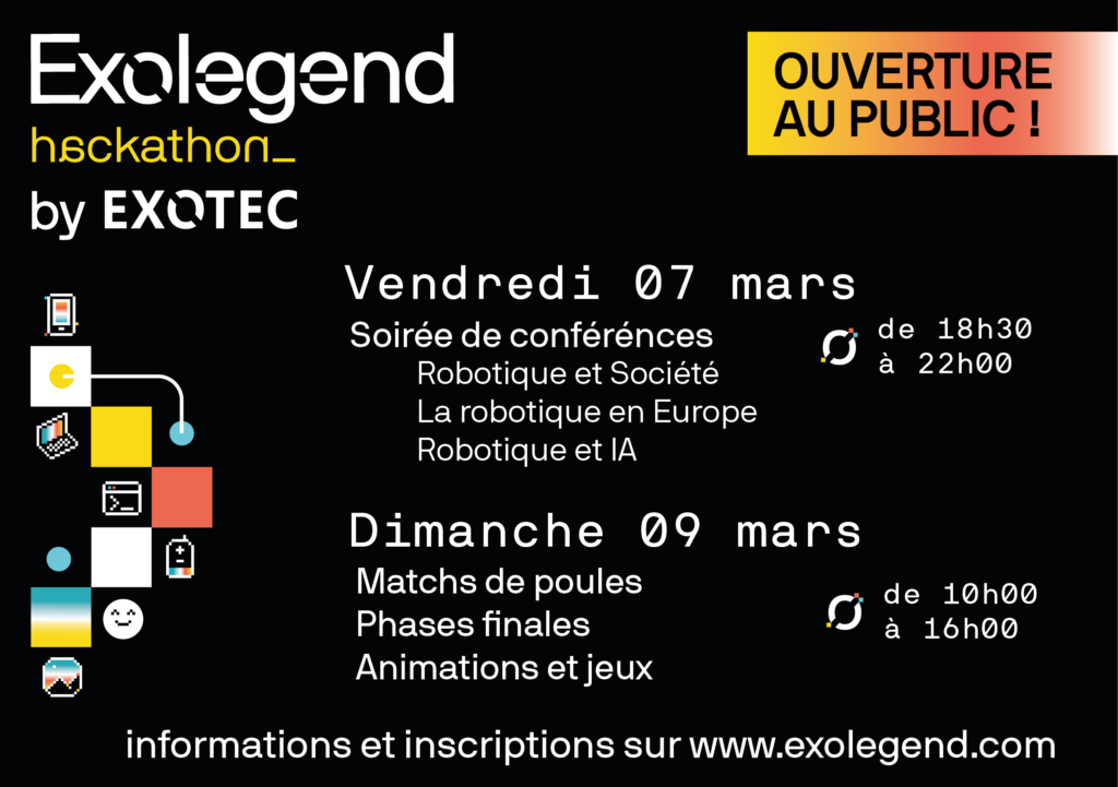 Exolegend : le hackathon de programmation robotique ouvert à tous