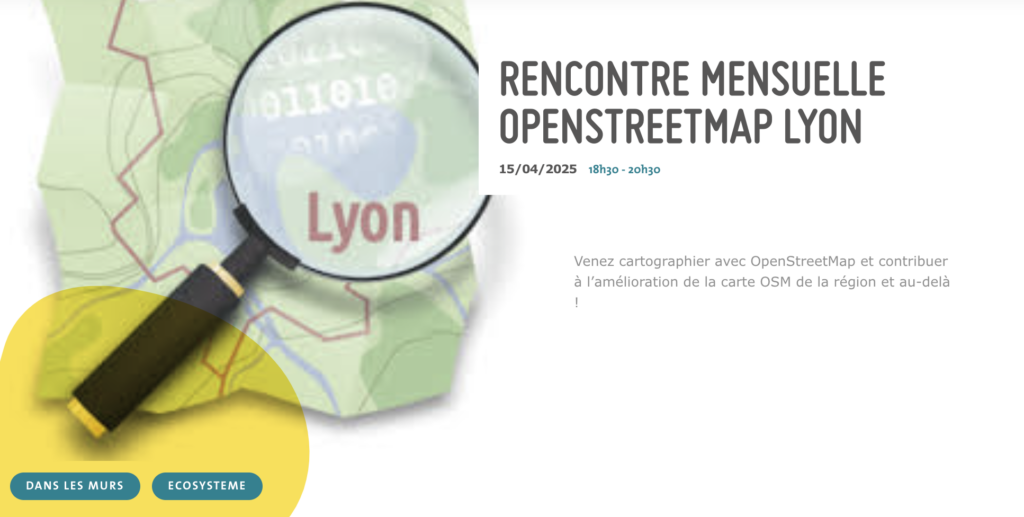 Rencontre mensuelle OpenStreetMap