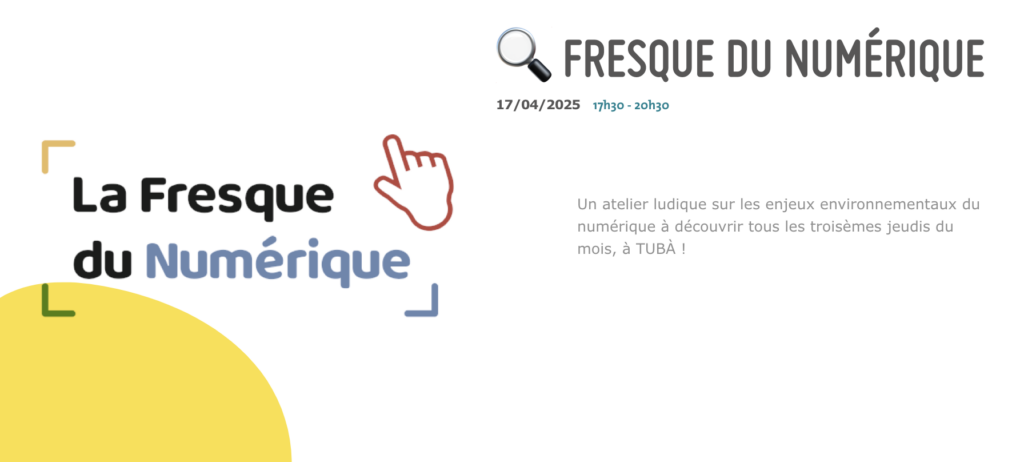 Fresque du numérique