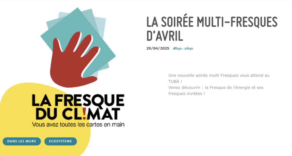 La soirée multi-fresque d'avril