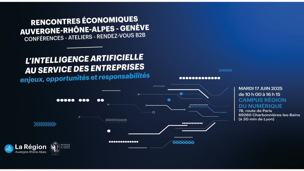 Rencontres économiques Auvergne-Rhône-Alpes – Genève 2025