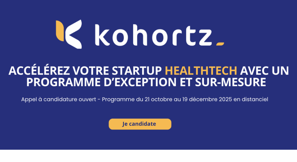 Appel à candidatures - Cohorte HealthTech