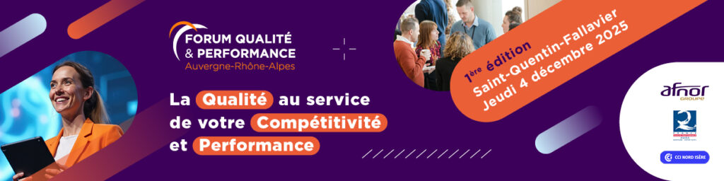 Forum Qualité et Performance en AURA
