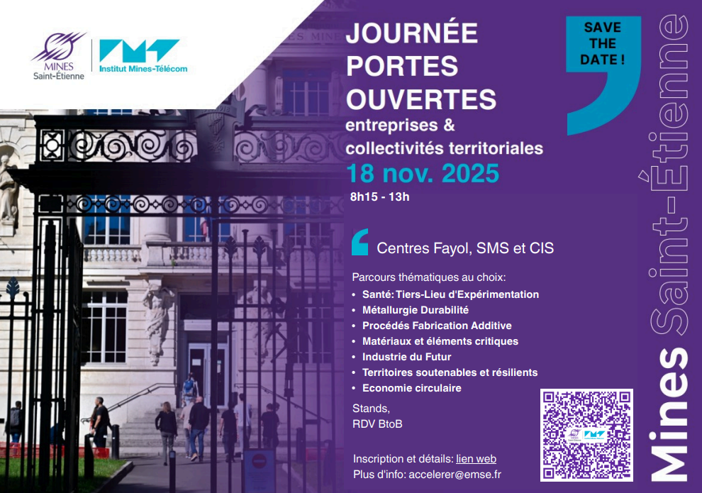 Portes Ouvertes Industries - Mines Saint-Etienne