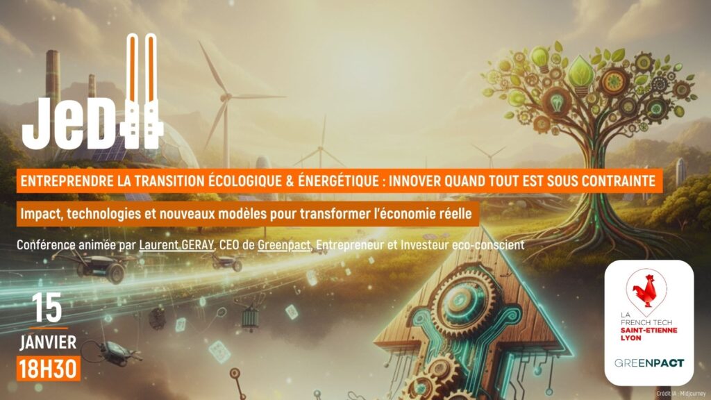 JeDII - Entreprendre la transition écologique & énergétique : innover quand tout est sous contrainte