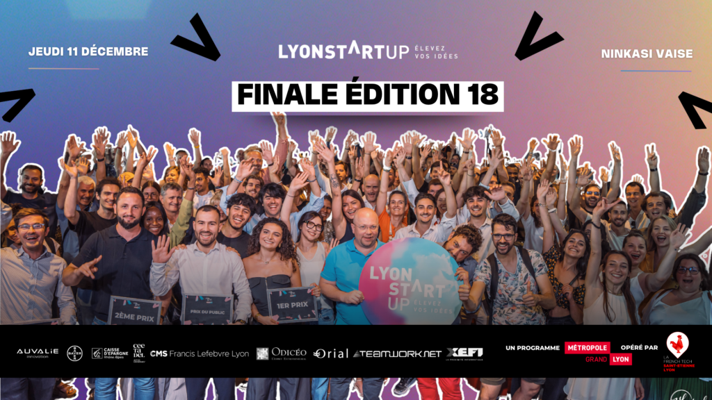 Soirée de remise des prix Lyon Start Up - Edition 18