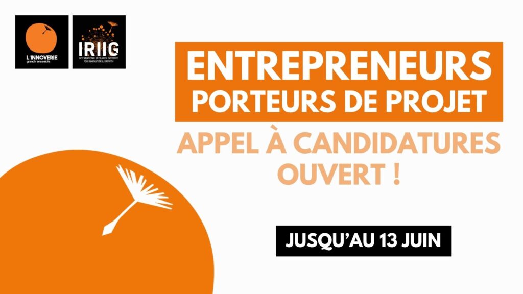 Appel à Candidatures 2026 - Programmes d'Incubation à L'Innoverie