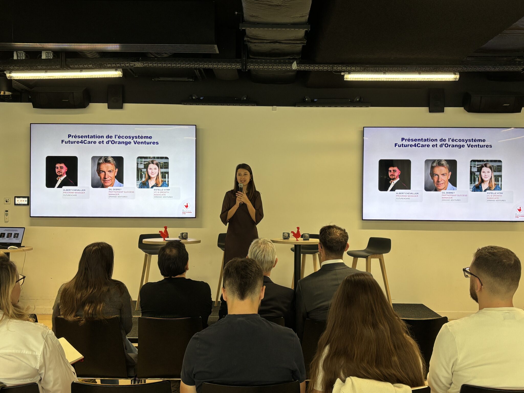 Rencontre avec Orange Ventures et Future4Care autour de la santé digitale