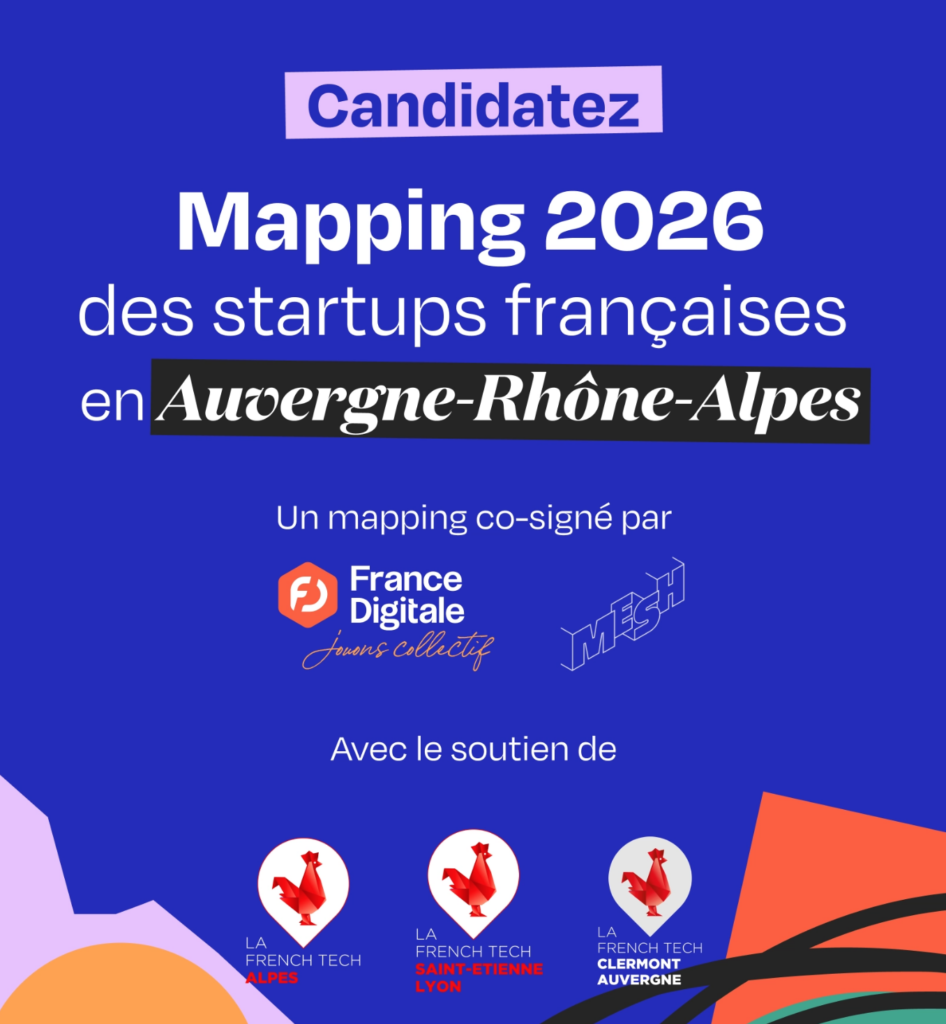 Mapping des startups françaises en AURA