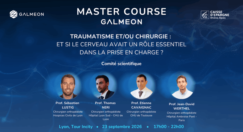 Master Course Galmeon - Et si le cerveau avait un rôle essentiel dans la prise en charge des patients et athlètes ?