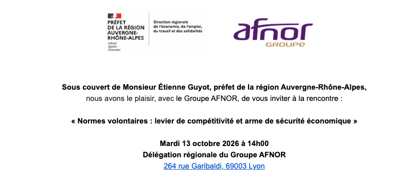 Normes volontaires : levier de compétitivité et arme de sécurité économique